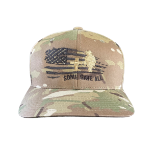 Some Gave All Camo Hat Front